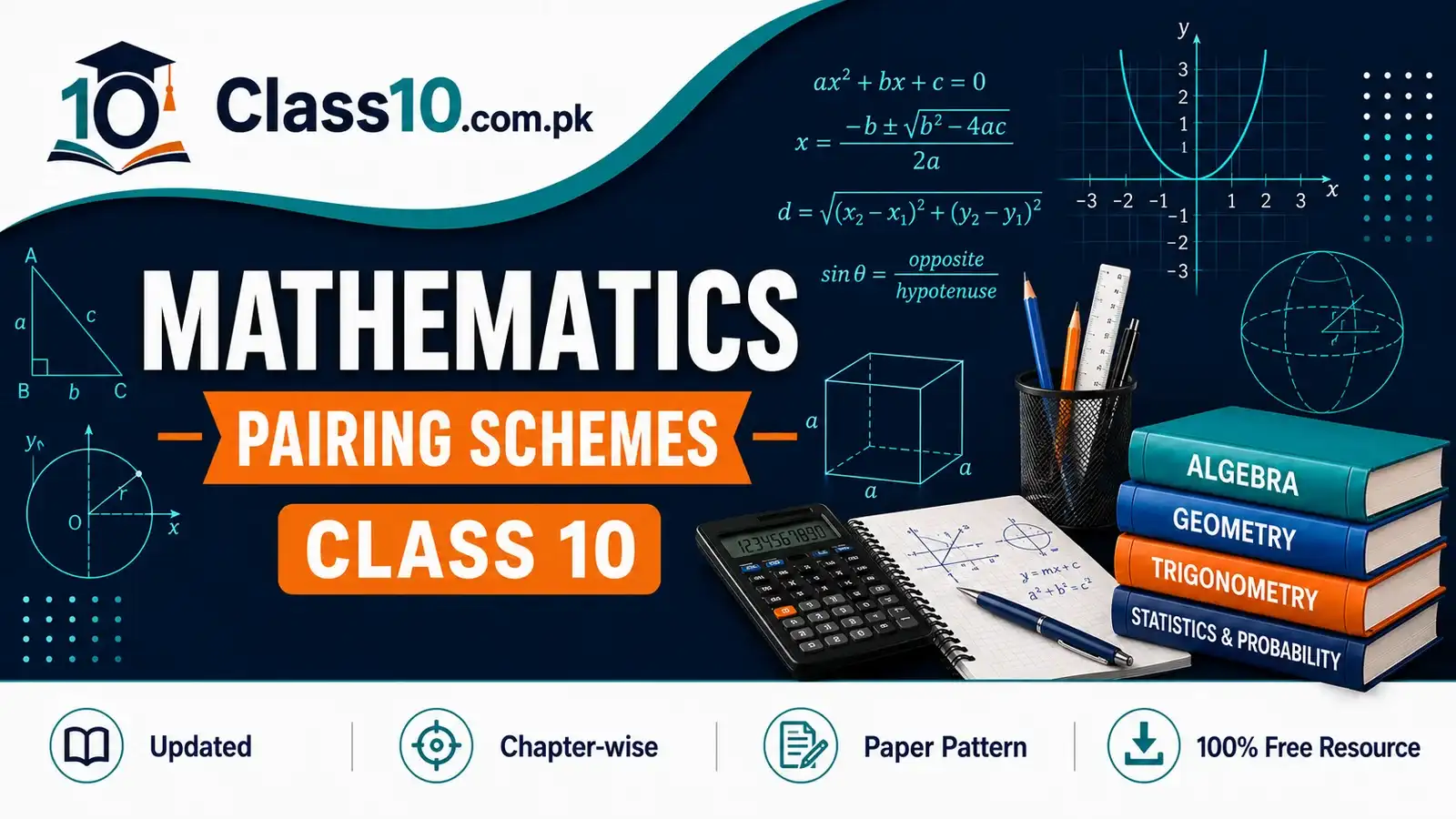 Class 10th Maths Pairing Scheme