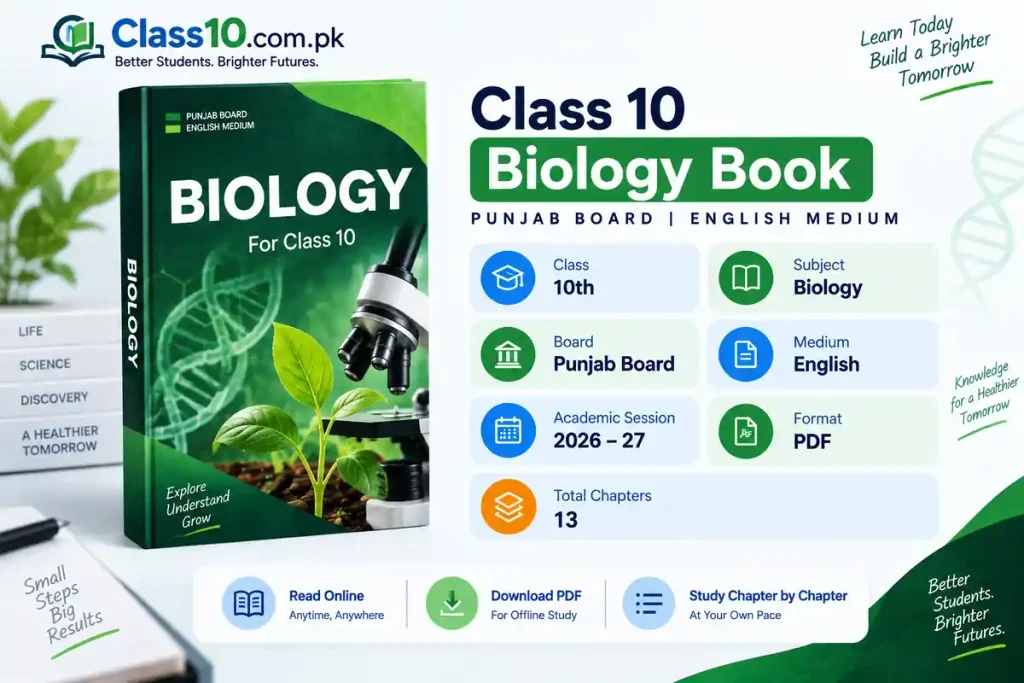 class 10 biology book